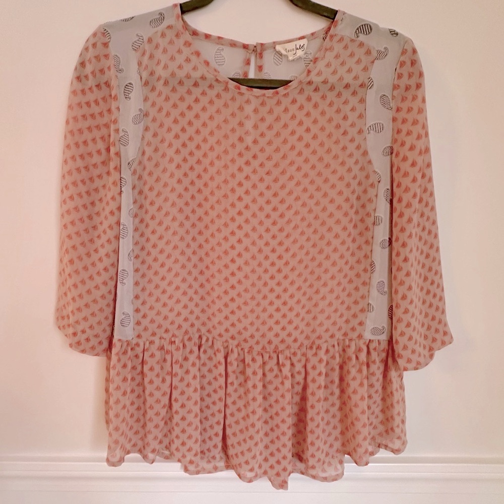 Maison Jules Patterned Top